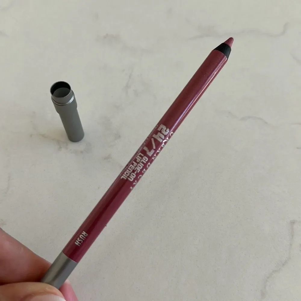 Urban Decay NWOB 24/7 Glide-On Waterproof Lip Liner Rush